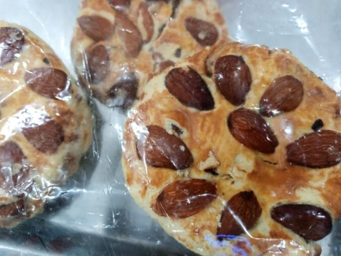 khalifa bakers almond nan khatai